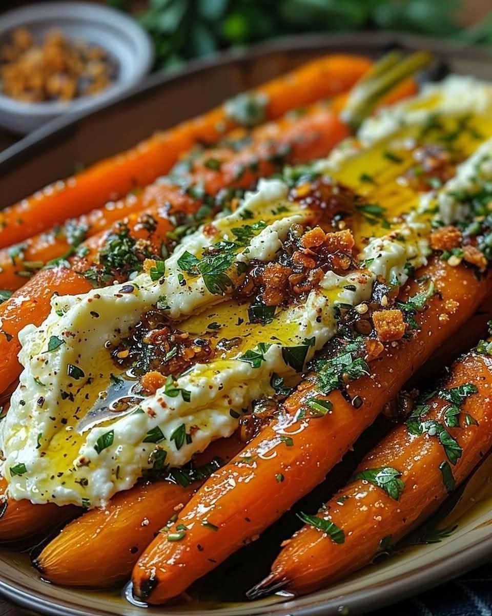 Glazed Carrots with Herbs